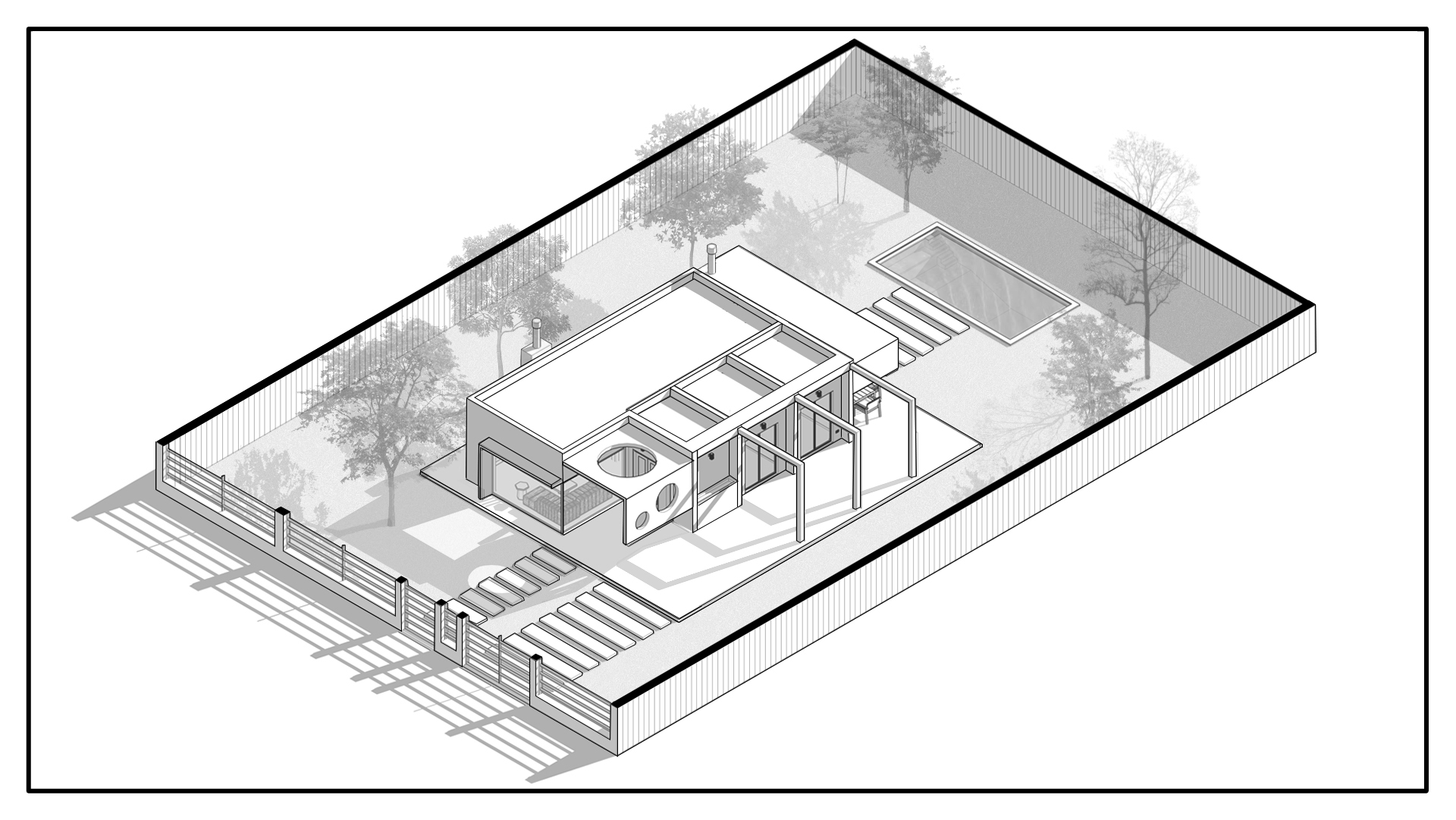 AXO COMPLETA CASA DEL BOSQUE