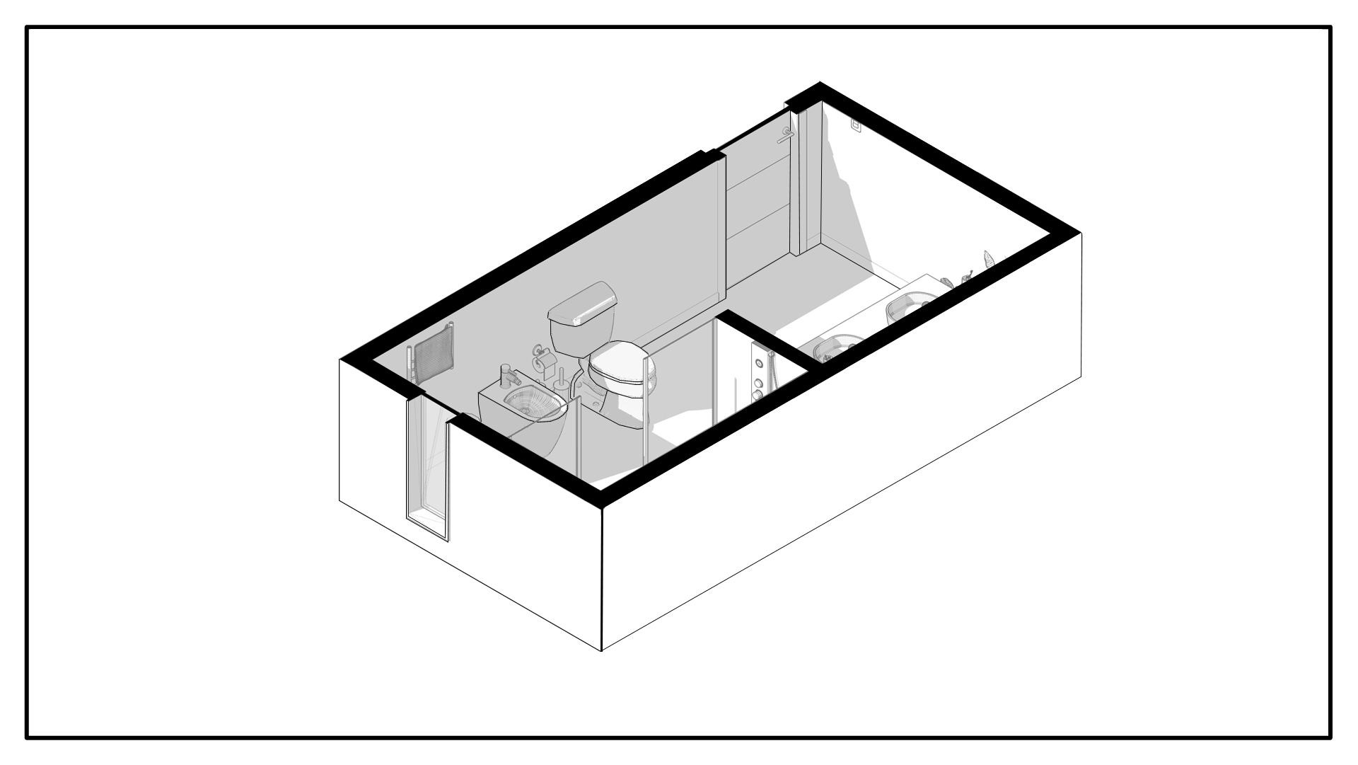 AXO EN CORTE DEL BAÑO CON SOMBRA 2