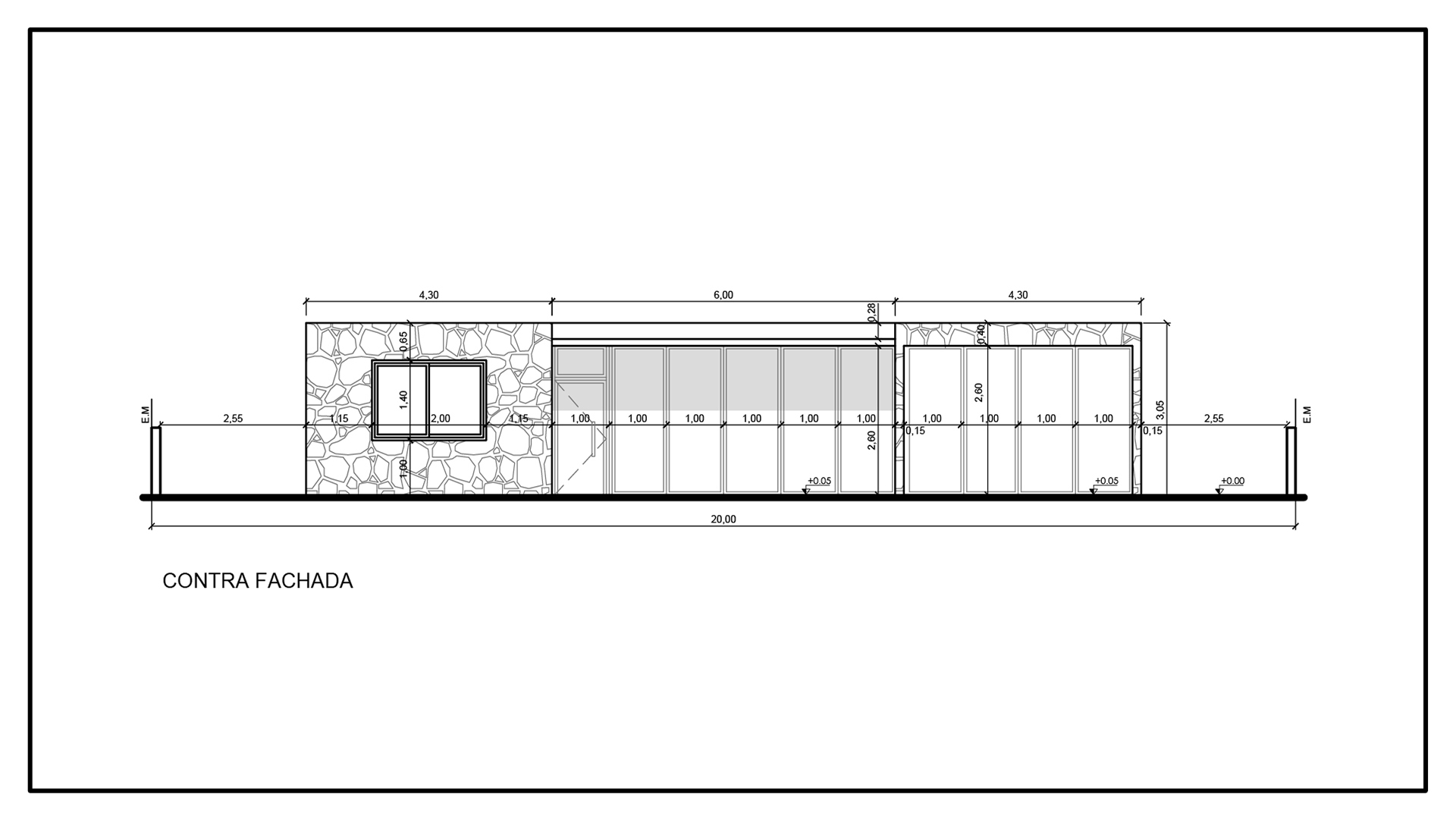 3 Planos - Proyecto Cañuelas